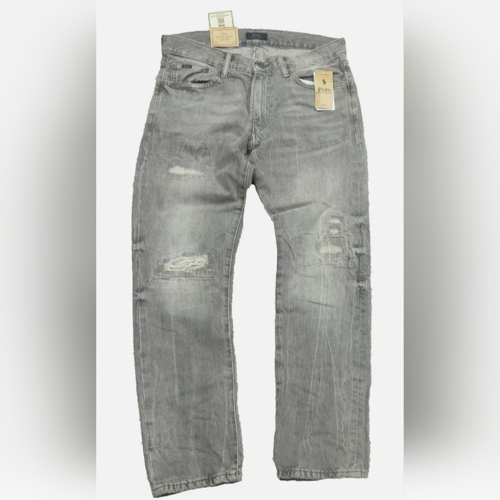 Polo By Ralph Lauren Men's Gray Jeans (Nwt)
